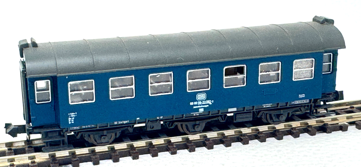 Roco N Personenwagen Aufenthaltswagen Umbauwagen 99-23 092-2 DB - Spur N - 1:160
