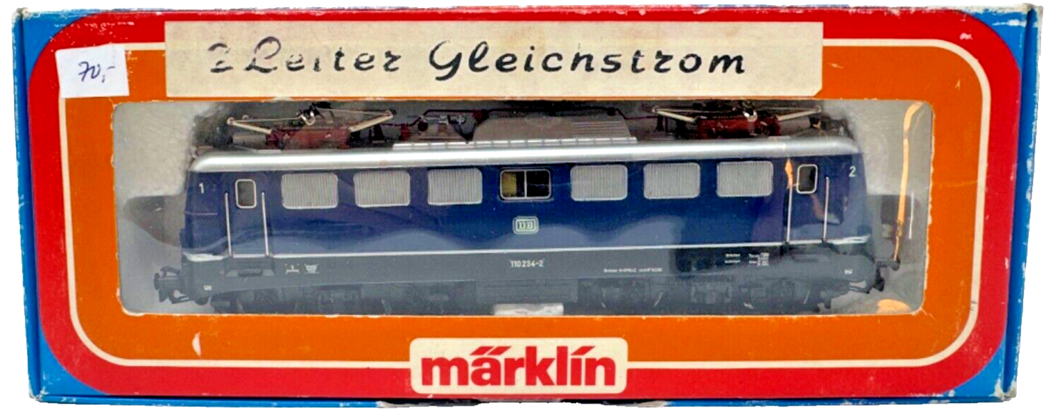 Märklin 3039 E-Lok 110 234-2 - 2-Leiter Gleichstrom - DC H0 HO 1:87 in OVP