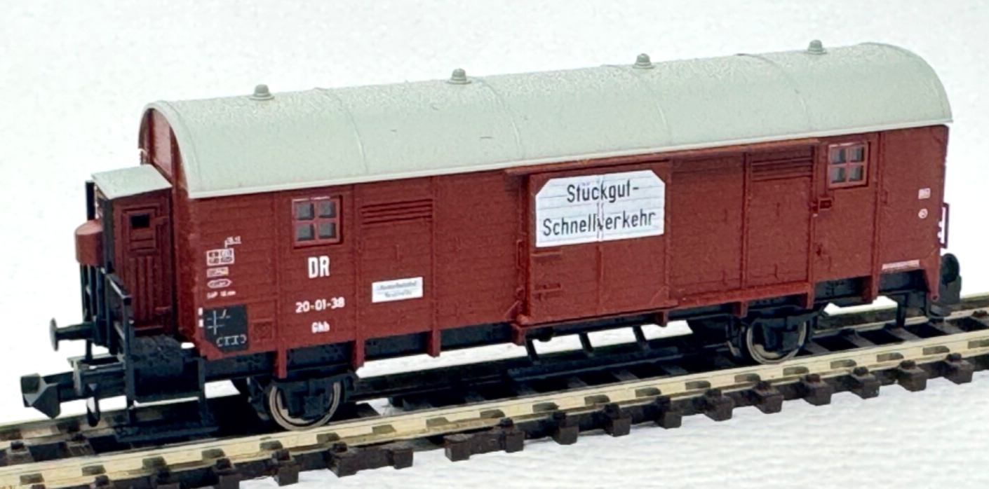 Fleischmann 8700 K Ged. Güterwagen Stückgut-Schnellverkehr 20-01-38 - N - 1:160