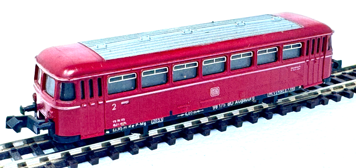Arnold rapido - N - DB - Schienenbus Beiwagen VS 98 - Spur N - 1:160