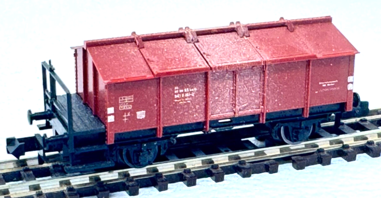 Fleischmann N 8210 Klappdeckelwagen Güter Waggon DB 941 0 161-2 - N - 1:160