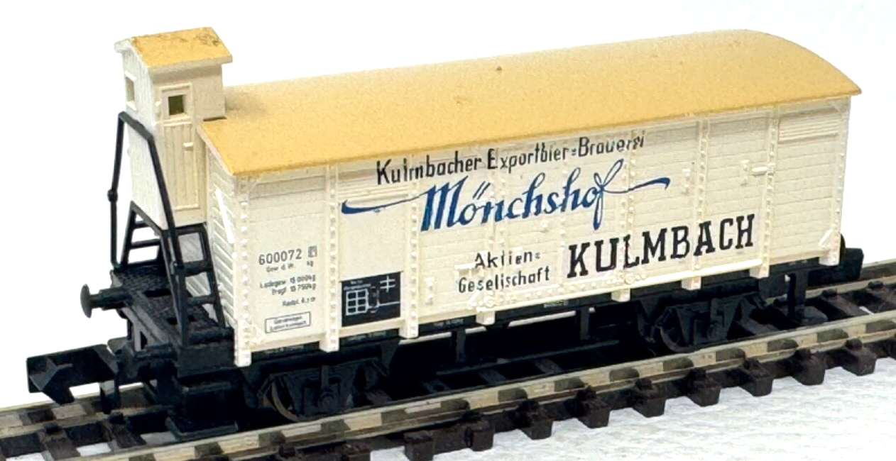 Arnold 70009 Kühlwagen Güterwagen "Mönchshof Kulmbach " 600072 - Spur N - 1:160