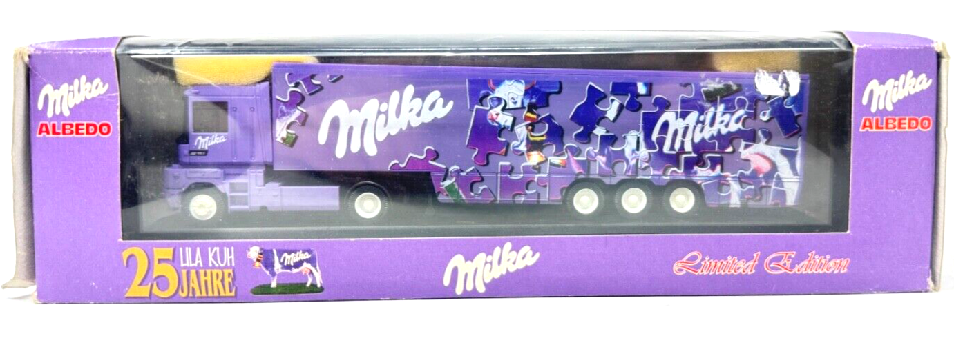 Albedo Renault Sattelschlepper "25 Jahre Milka" Limited Edition 1:87 HO H0 OVP