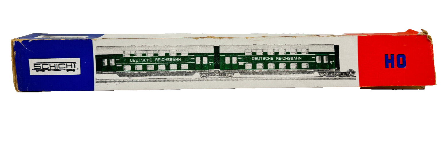 Schicht Personenwagen Doppelstockmittelwagen 151-205 - 1:87 H0 HO für Bastler