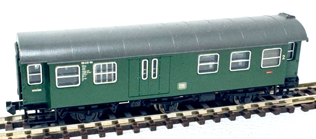 Fleischmann 8097K Umbauwagen 2. Kl. / Gepäckwagen - 3-achsig DB - Spur N - 1:160
