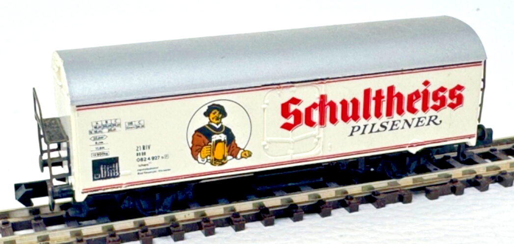 Arnold N 4581 Kühlwagen Schultheiss Pilsner - 082 4 927-9 - DB - Spur N - 1:160