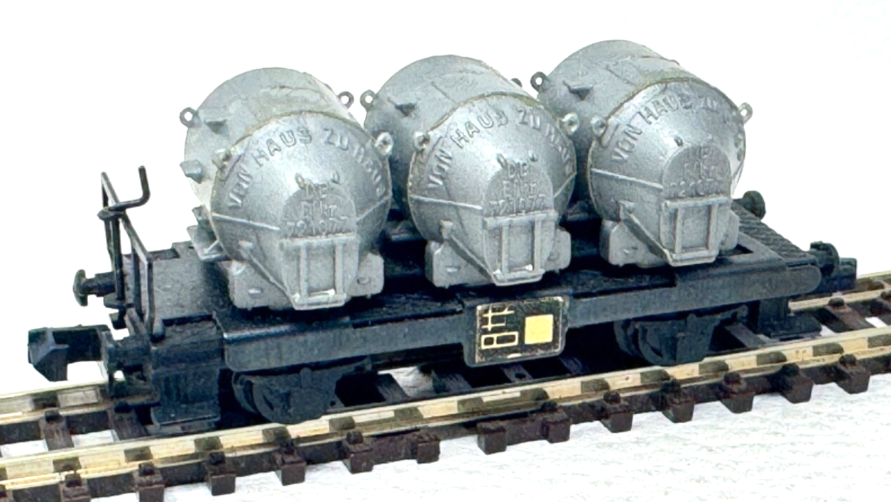 Arnold Rapido - 0457 - Behältertragwagen "von Haus zu Haus"  Spur N - 1:160