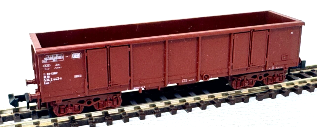 Lima 320643 offener Güterwagen 4-achsig - 534 2 442-0 - DB - braun -  1:160 N