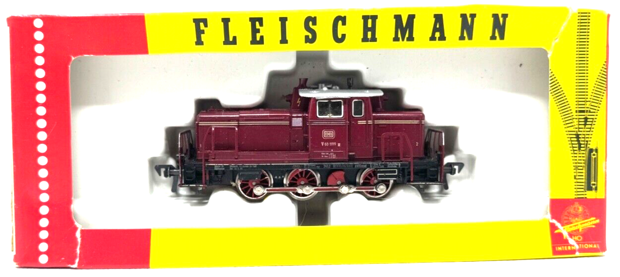 Fleischmann 1379 Diesellok V60 1199 der DB - HO H0 1:87 in OVP