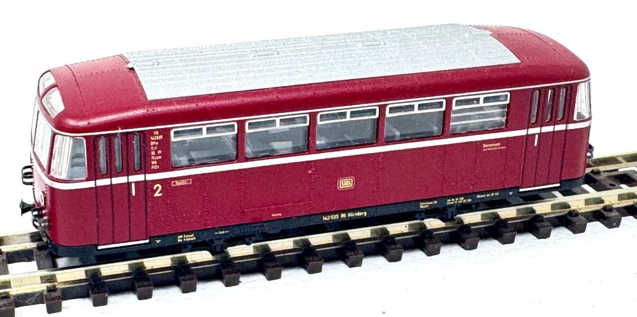 Fleischmann N - DB - Schienenbus Beiwagen VB 142 035 BPw analog - Spur N - 1:160