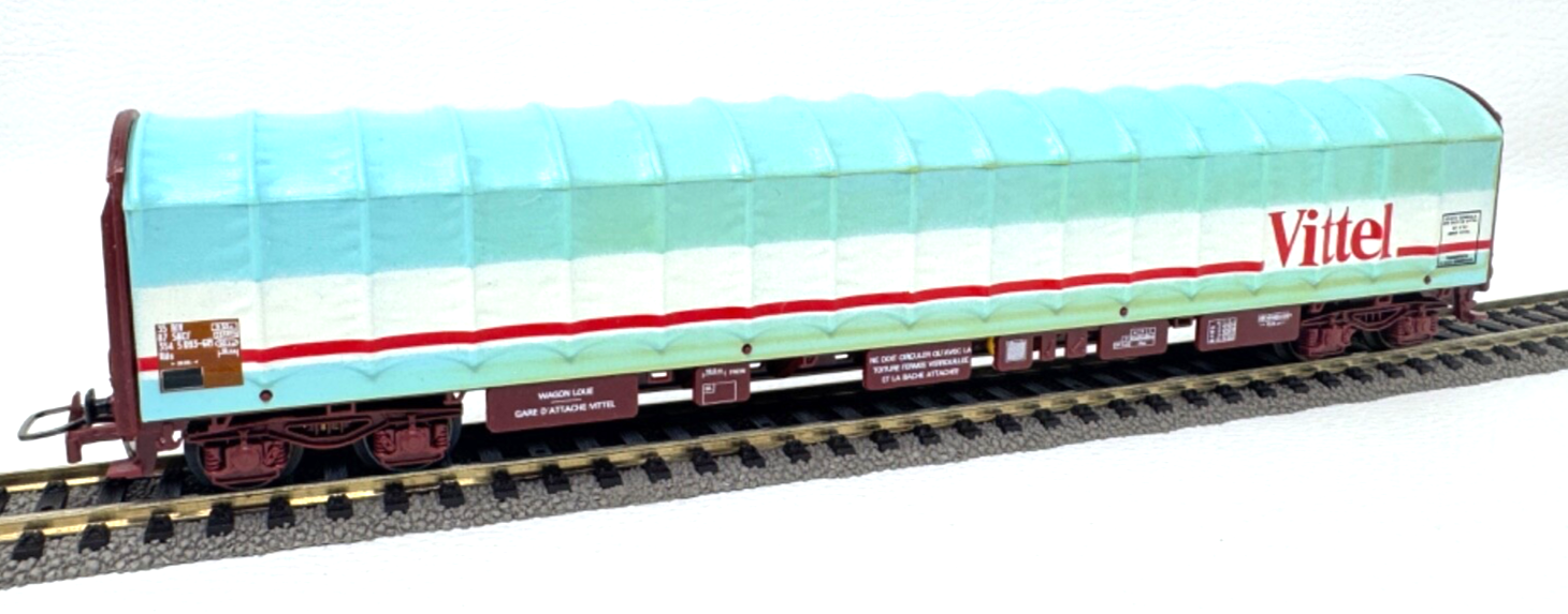 Jouef 657800  SNCF Schiebeplanenwagen Vittel - 354 5 093-6 - H0 HO 1:87 in OVP