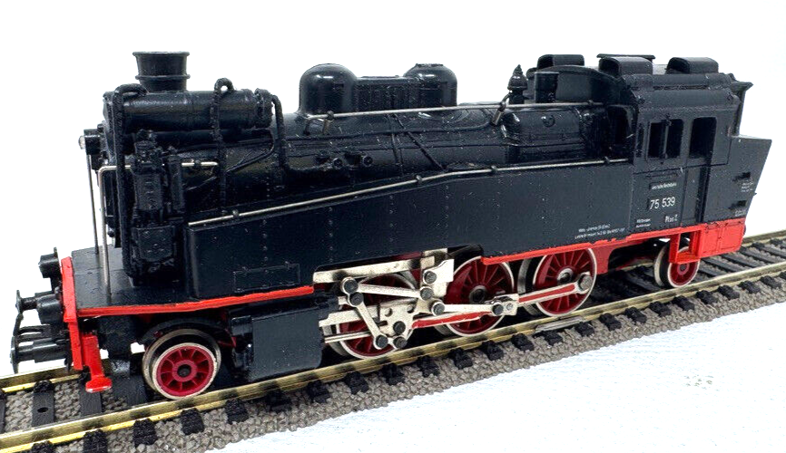 Gützold G16 Personenzug Tenderlokomotive BR 75 539 DR - Analog - HO H0 1:87 OVP