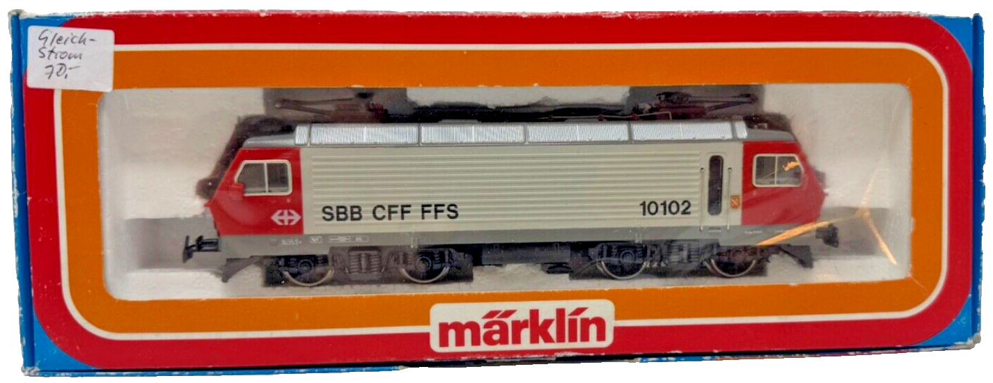 Märklin 3323 E-Lok - 2-Leiter Gleichstrom DC- 10102 SBB CFF - H0 HO 1:87 in OVP