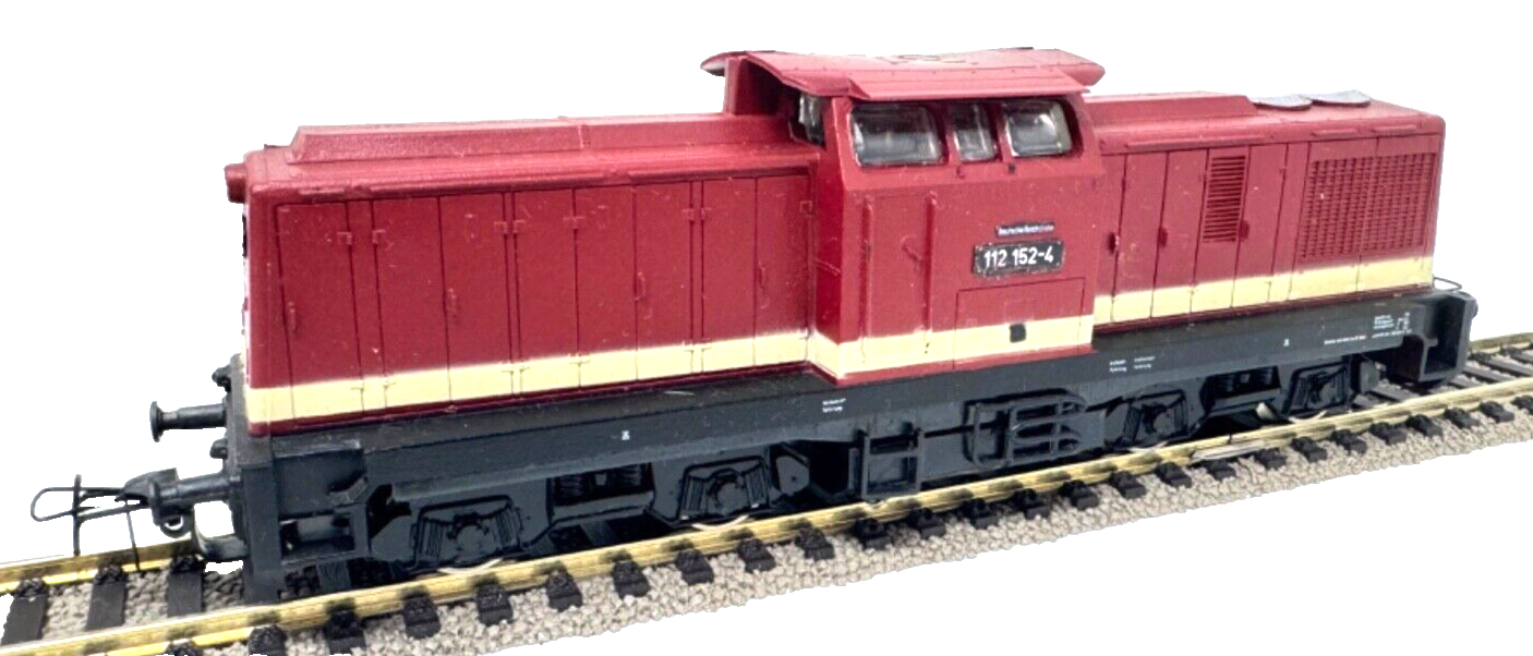 Gützold / Piko Diesellok BR 112 152-4 analog DC Gleichstrom DR - H0 HO 1:87