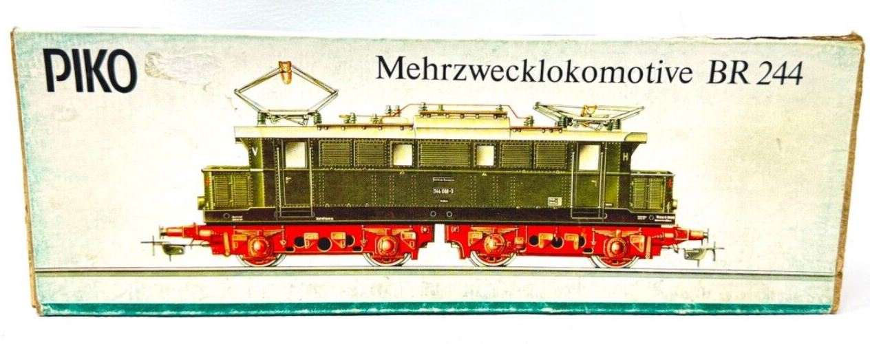 Piko H0 E-Lok Mehrzwecklokomotive BR 244 E 44 087 DR - grün - H0 HO 1:87
