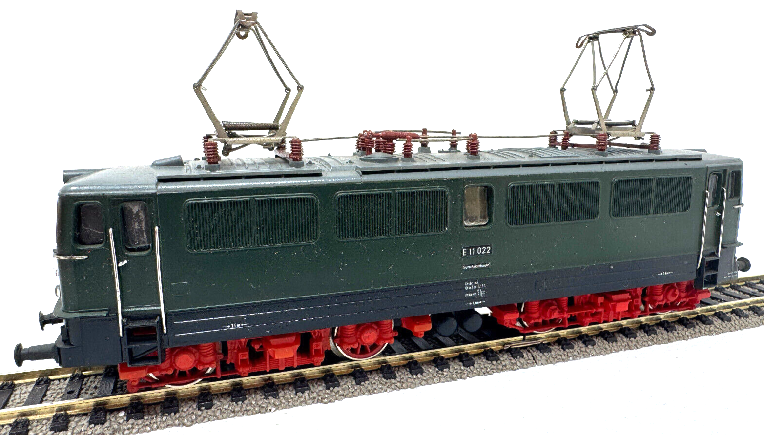 Piko Elektrolok E 11 022 - DR - grün - H0 HO 1:87