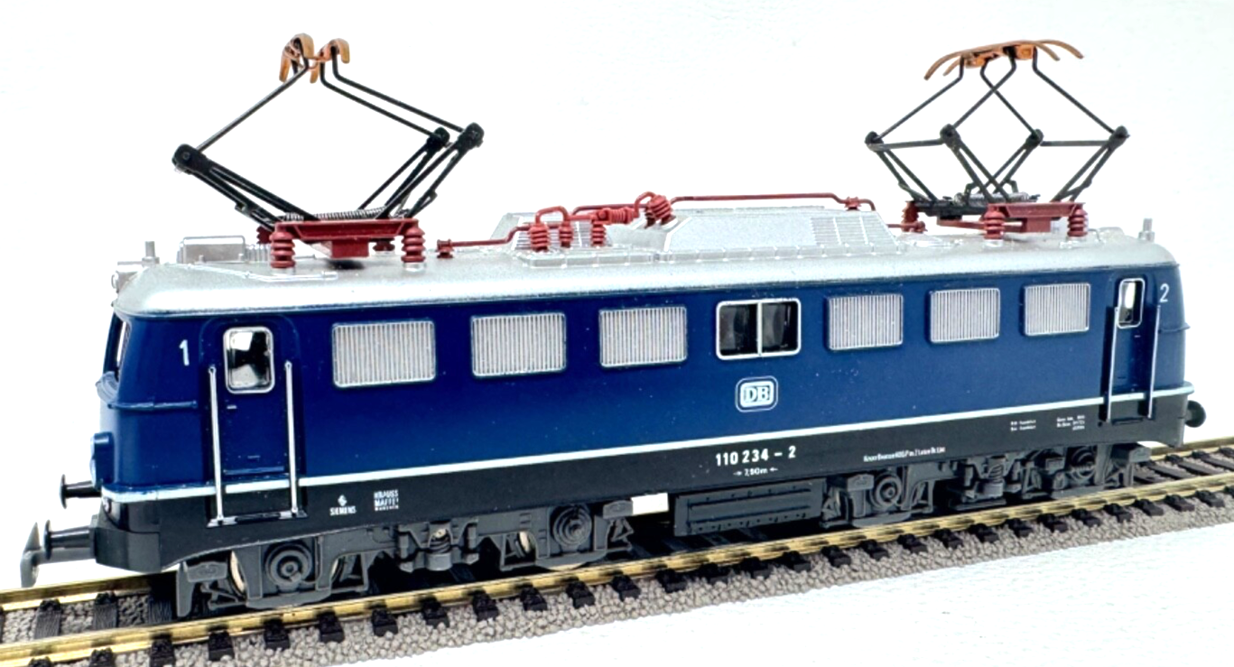 Jouef 8863 E-Lok Elektolok - BR 110 234-2 der DB - DC - blau - H0 HO 1:87 in OVP