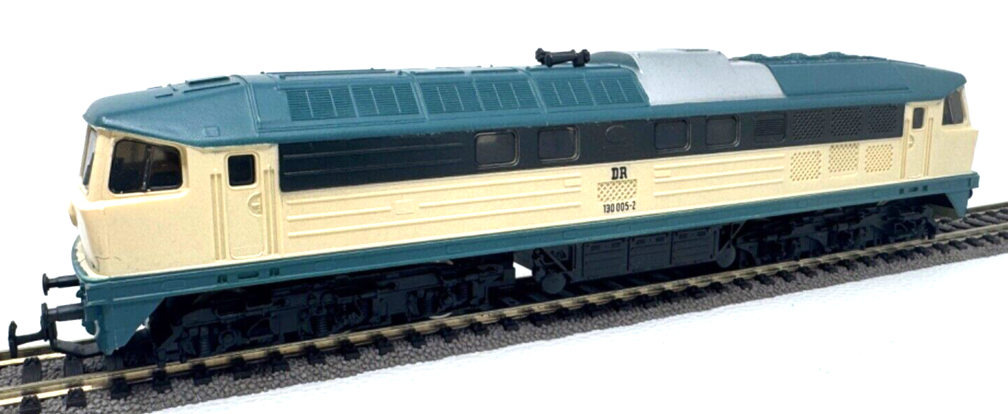 Piko H0 Diesellok BR 130 005-2 - DR - türkis / beige - DC - H0 HO 1:87 in OVP