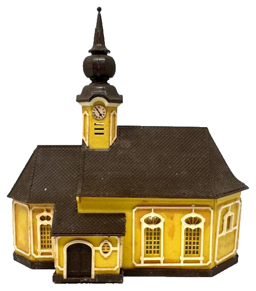 Vollmer  47740 N - Kirche Alpenkirche Gotteshaus Gebäude Häuser Spur N 1:160
