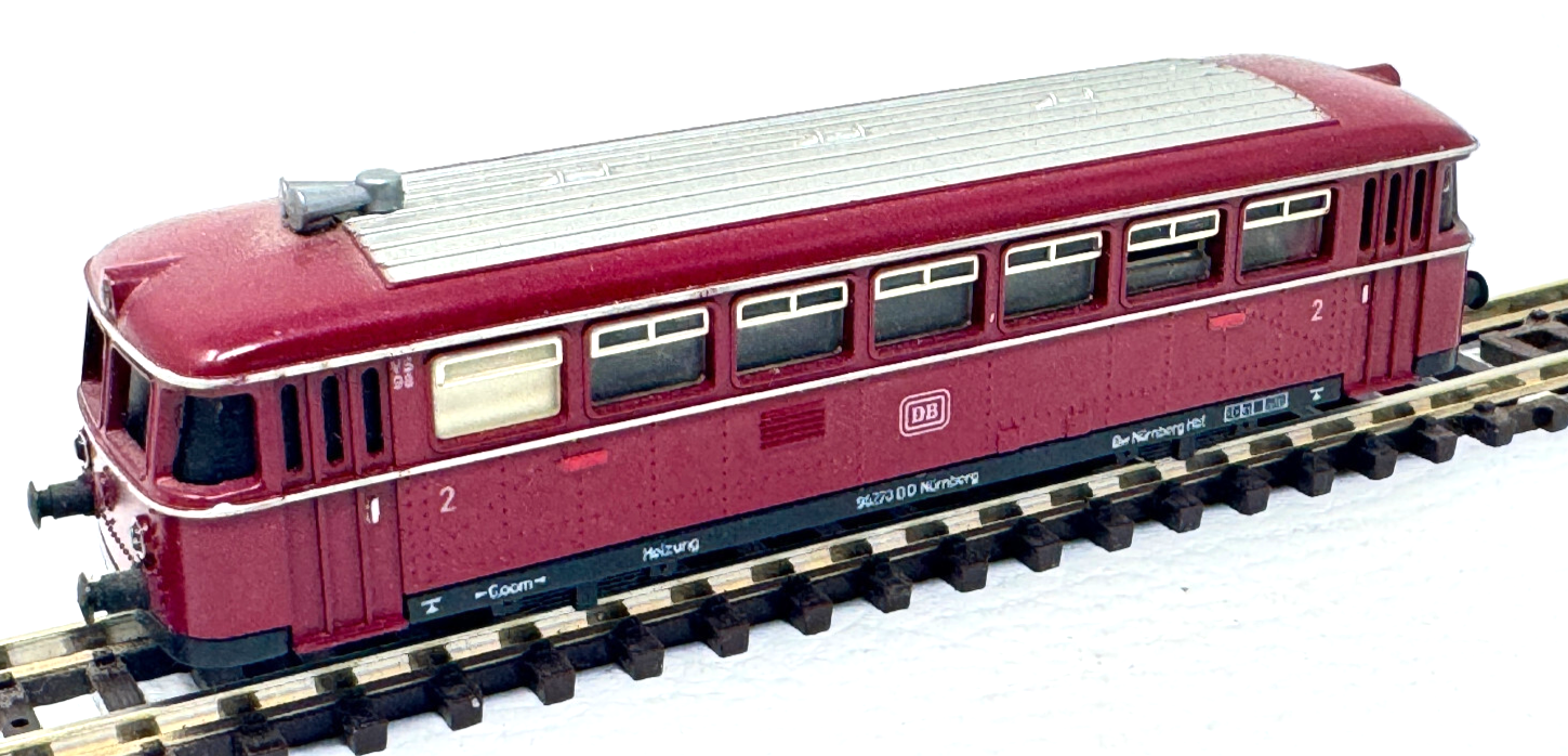 Trix - N - DB - Schienenbus Beiwagen VS 98 - Spur N - 1:160