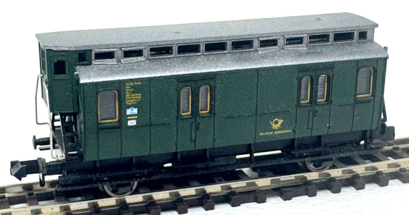 Fleischmann 8050 Bahnpostwagen Post 3002 Hmb - N - 1:160